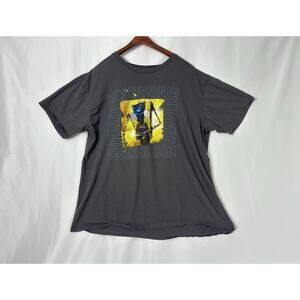 Borderlands Claptrap Shirt Size XXL 100% Cotton Dark Grey with Graphic Print